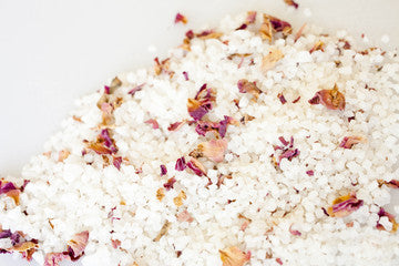 Luxury Rose Petals Bath Salt Minerals