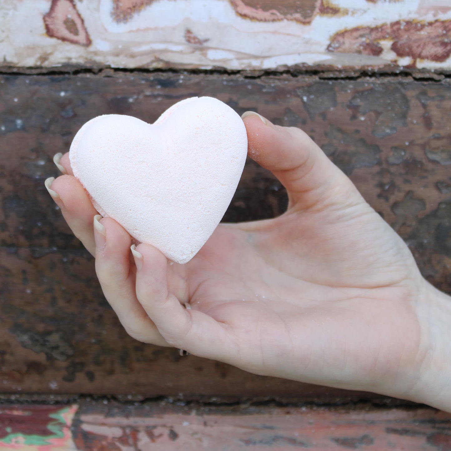 Passion Fruit Love Heart Bath Bomb